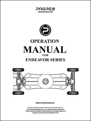 ENDEAVOR-User-Manual Safety instruction