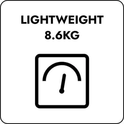 LIGHTWEIGHT 8.6KG